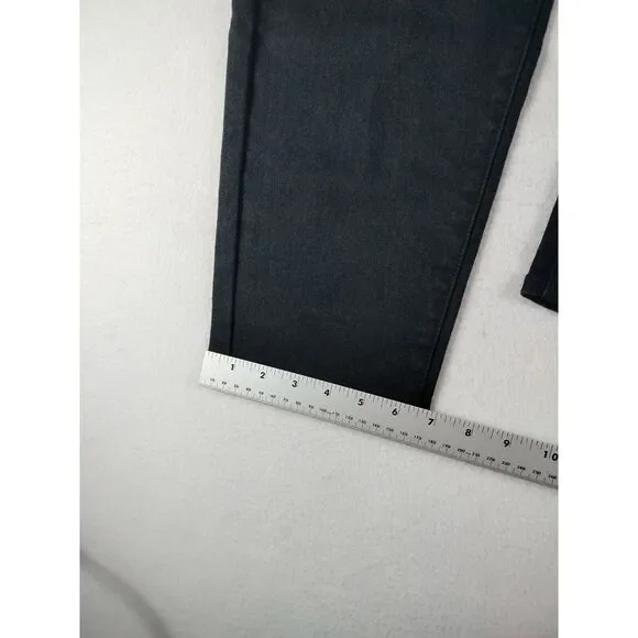 Abercrombie & Fitch Jeans Mens 34 Black‎ Athletic Slim Distressed Slow Fashion